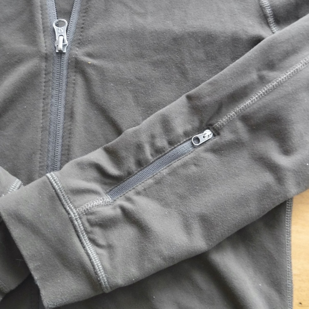 Retro Lululemon Vintage Jacket Luon Chocolate 8 - Picture 3 of 4